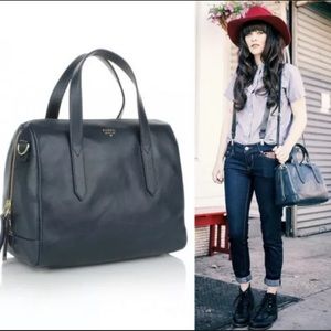 Fossil,original SYDNEY satchel//Heritage blue